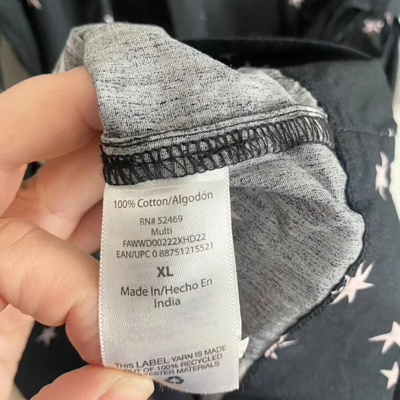 NWT Free Assembly Star Print Ruffle Dress - Picture 9 of 16